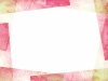 おしゃれフレーム枠水彩春ピンク枠背景和和風イラストシンプル飾り枠手書きかわいい見