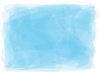 水彩水色背景シンプル手描き枠おしゃれフレーム枠イラスト飾りテクスチャ筆波青かわい