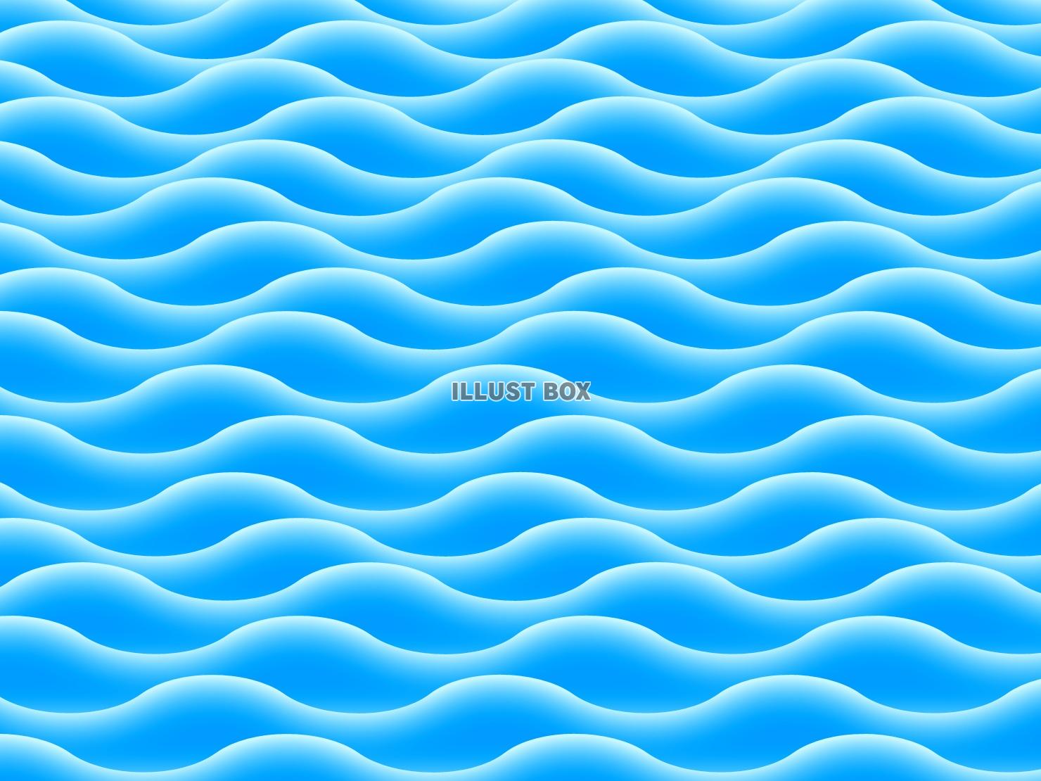 海面の壁紙画像、波の風景背景素材イラスト