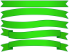 緑のリボンセット