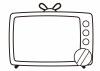 シンプル　テレビフレーム