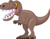恐竜 ティラノサウルス　キャラクター