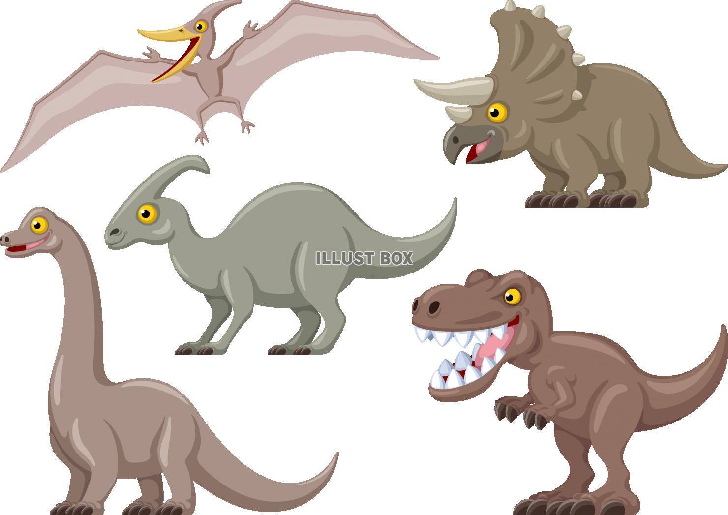 恐竜　キャラクター　セット