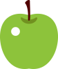 青リンゴ りんご アップル