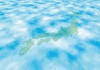 空から見た日本列島　壁紙