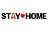 STAY HOMEを呼び掛けるロゴ