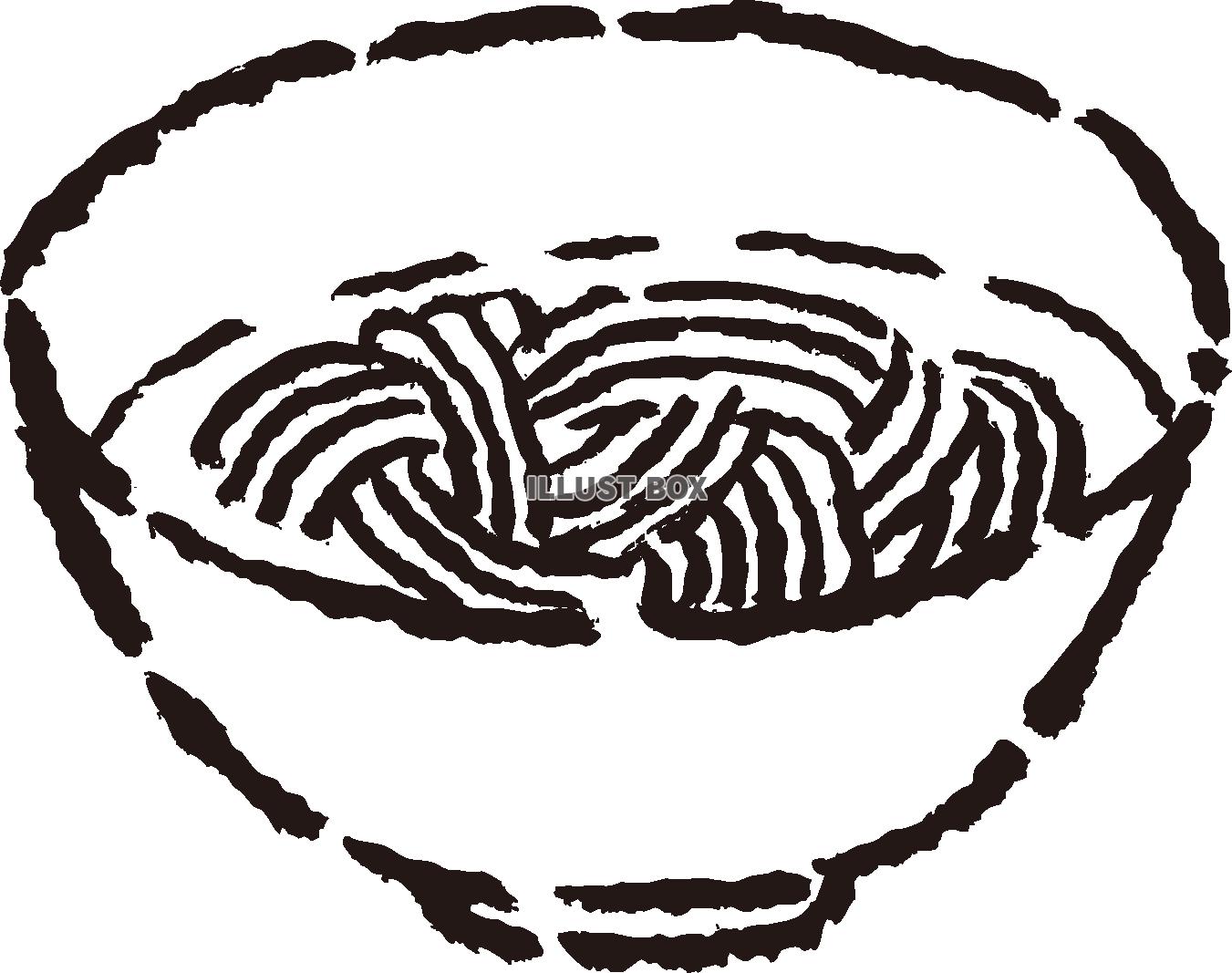 ラーメン・うどん・麺類・手書き（筆絵）アナログイラスト