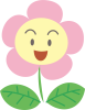 花　フラワー　キャラクター