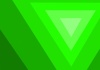 図形のパターン(三角＿緑)