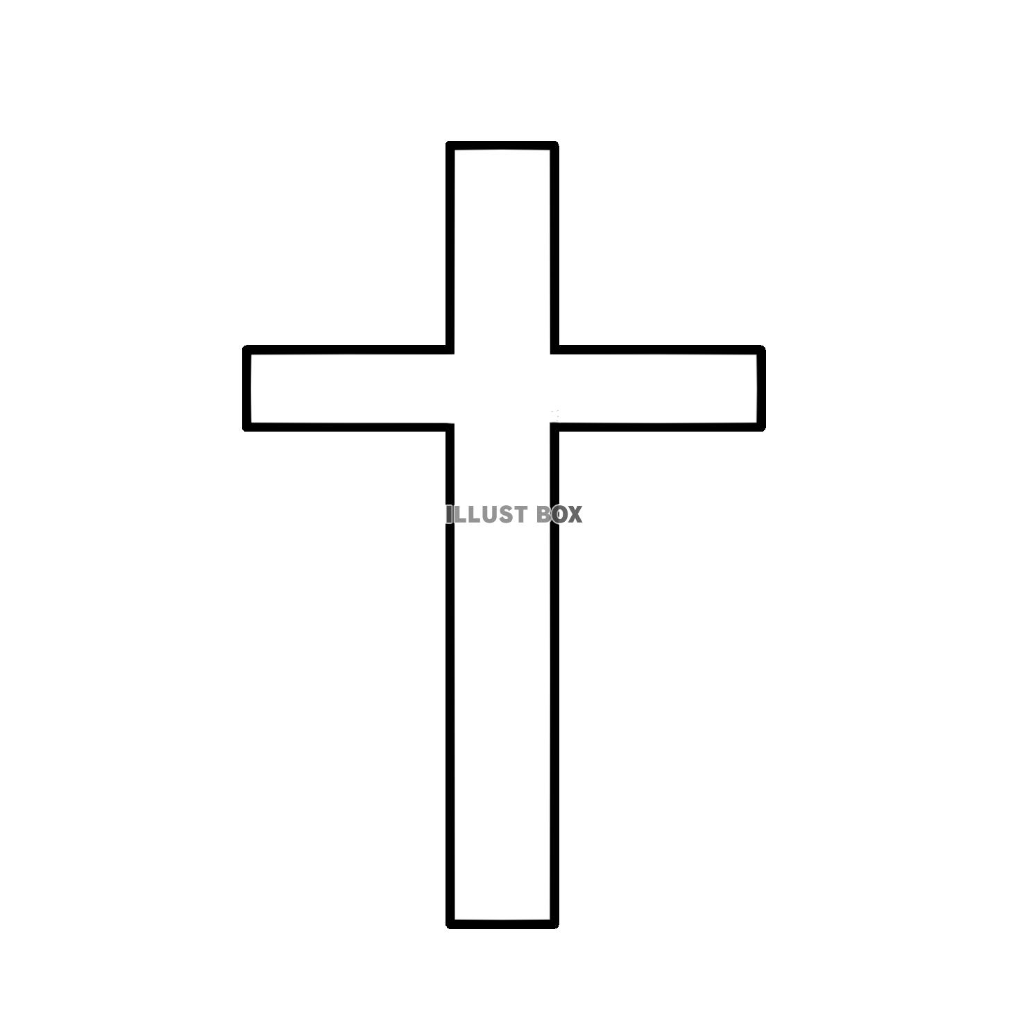 十字架(モノクロ)