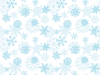 雪の結晶の壁紙　ブルー