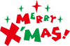 MERRY X'MAS☆メリークリスマス☆英語