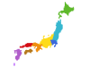 カクカクブロック日本地図