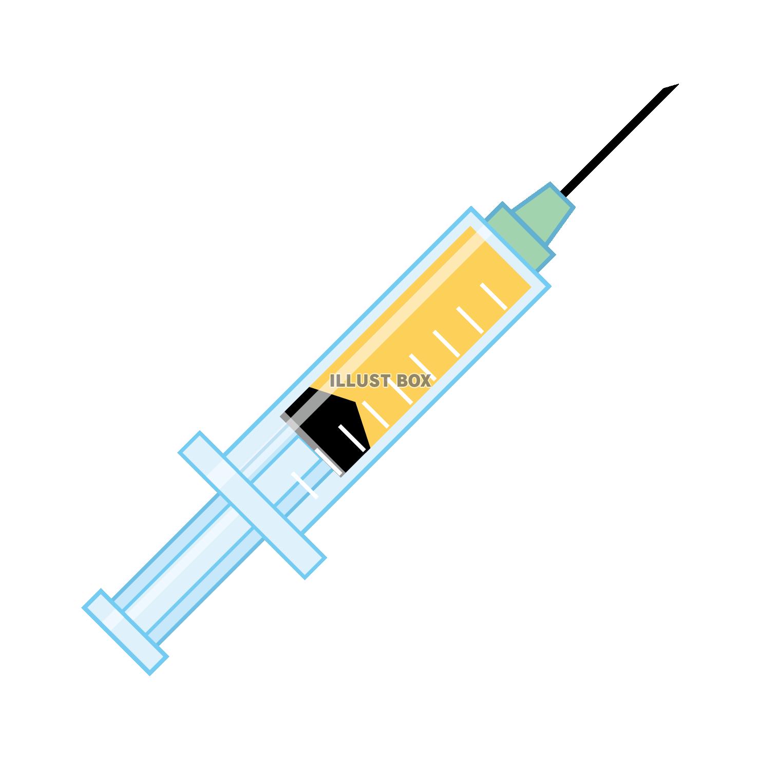 ワクチン入り注射器