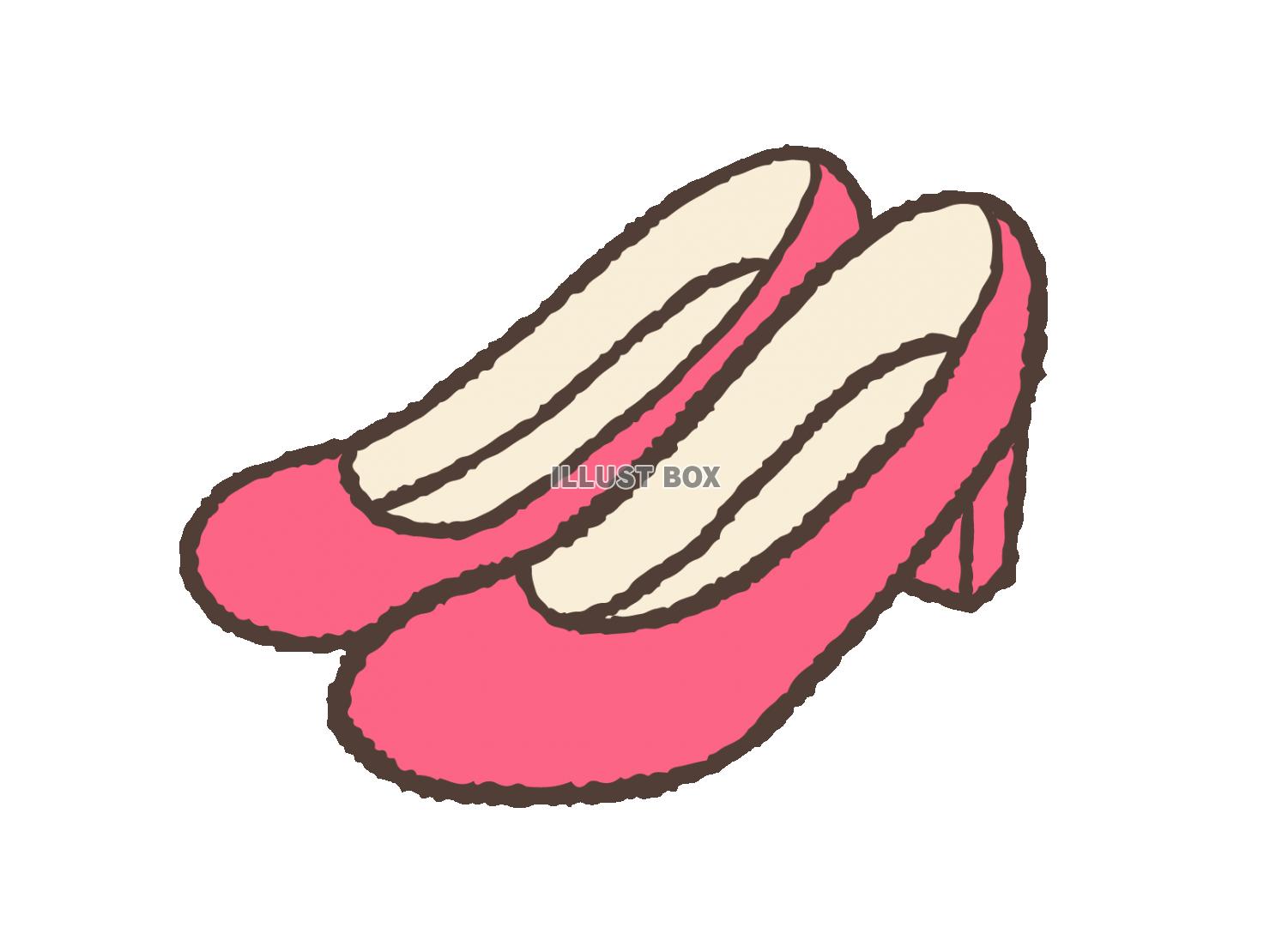 女性用の靴（パンプス）