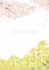 菜の花と桜フレーム(zip:pdf,jpg,透過png)