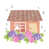 紫陽花の咲く家1