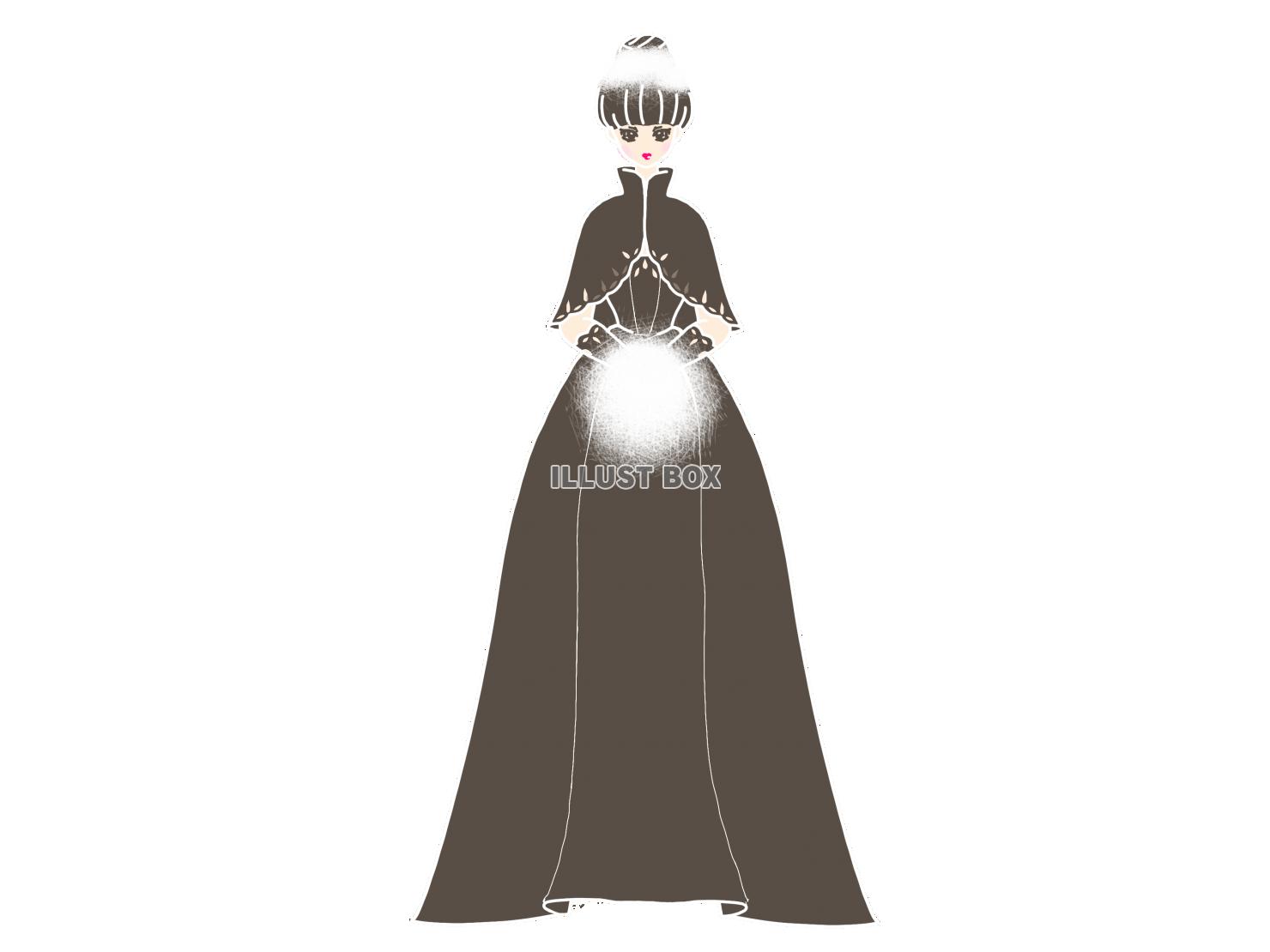 ウェディングドレス＿ベルライン＿黒