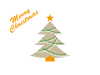 クリスマスツリーのイラスト素材