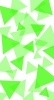 緑の三角パターン(スマホ壁紙)