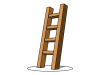 梯・はしご（透過PNG）のアイコン