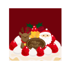 クリスマスケーキのカード5