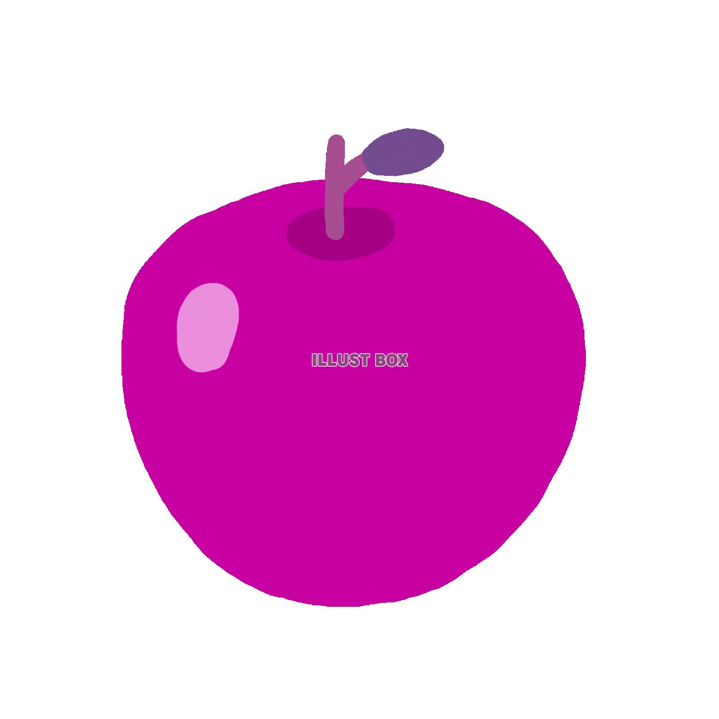 毒リンゴ(手描き)