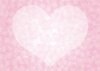 【JPG画像】ピンクのハートフレーム水彩画風可愛いピンク色グラデーションカラー飾り枠無料イラストフリー素材背景壁紙