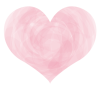 【透過png画像】ピンクのハートフレーム水彩画風模様可愛いピンク色シルエットアイコン飾り枠無料イラストフリー素材背景壁紙