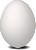 立体感のあるリアルな卵