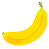 水彩食材シリーズ　バナナ