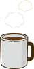 アルミマグカップとコーヒー