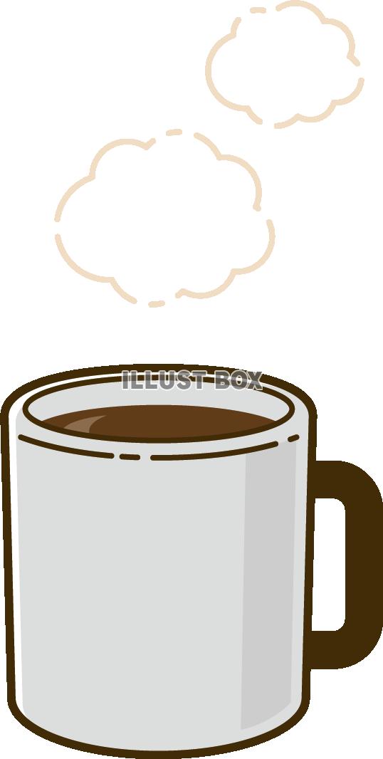 アルミマグカップとコーヒー