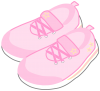 子供の靴（女の子用スニーカー２）