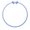 リボンの円形フレーム（青）
