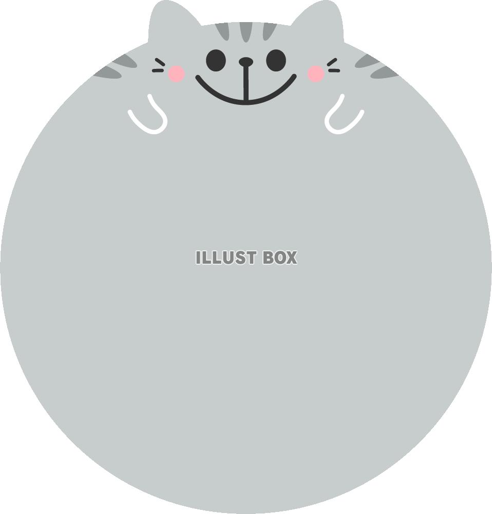 サバトラ猫　メッセージカード
