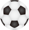 サッカーボール（透過PNG）