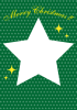 11_枠_クリスマスカード・星・縦・透過・写真枠