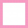 縞模様のフレーム素材（ピンク）