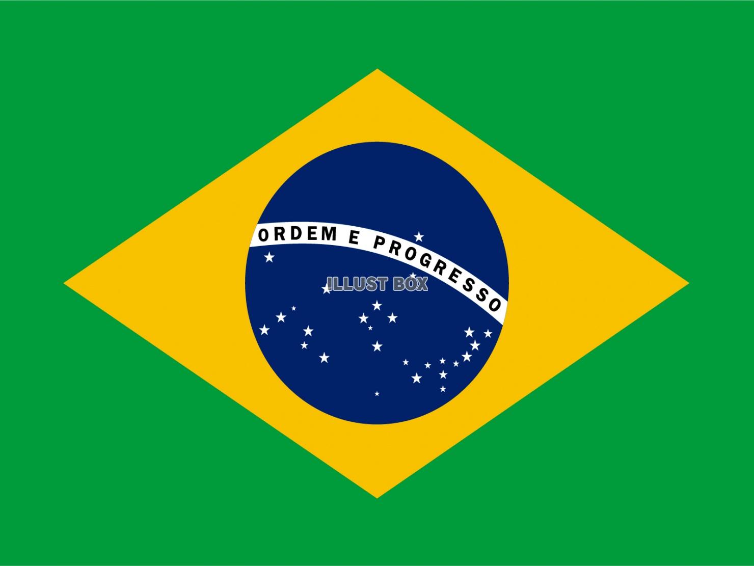 世界の国旗☆ブラジル☆