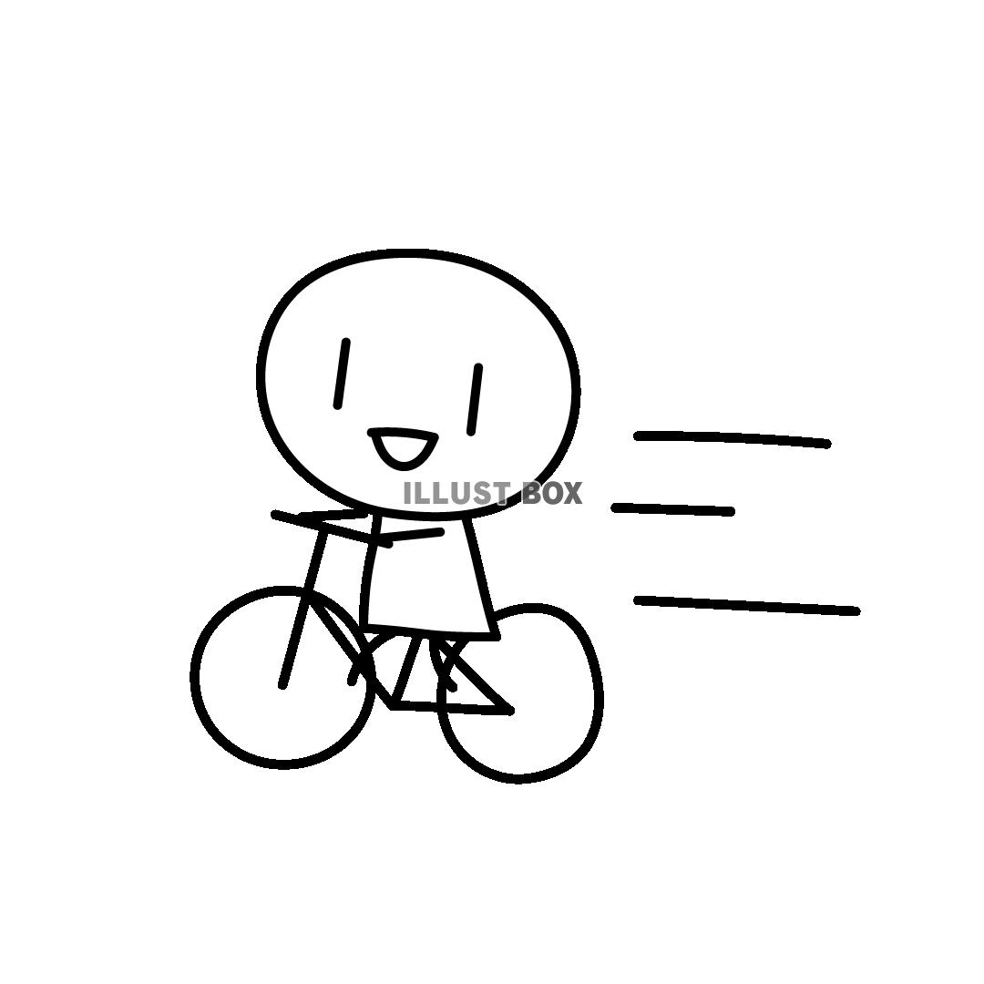 自転車・笑顔・こども