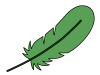 緑の羽根