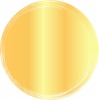 JPEG・金色の円（筆書き風）フレーム素材