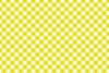ホワイトデーカラーの斜めギンガムチェックテクスチャ/黄色