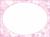 JPEG：桜の額風フレーム＿04