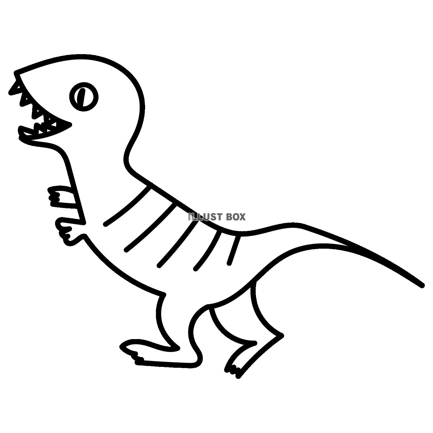 動物　恐竜　ティラノザウルス　ネコ目