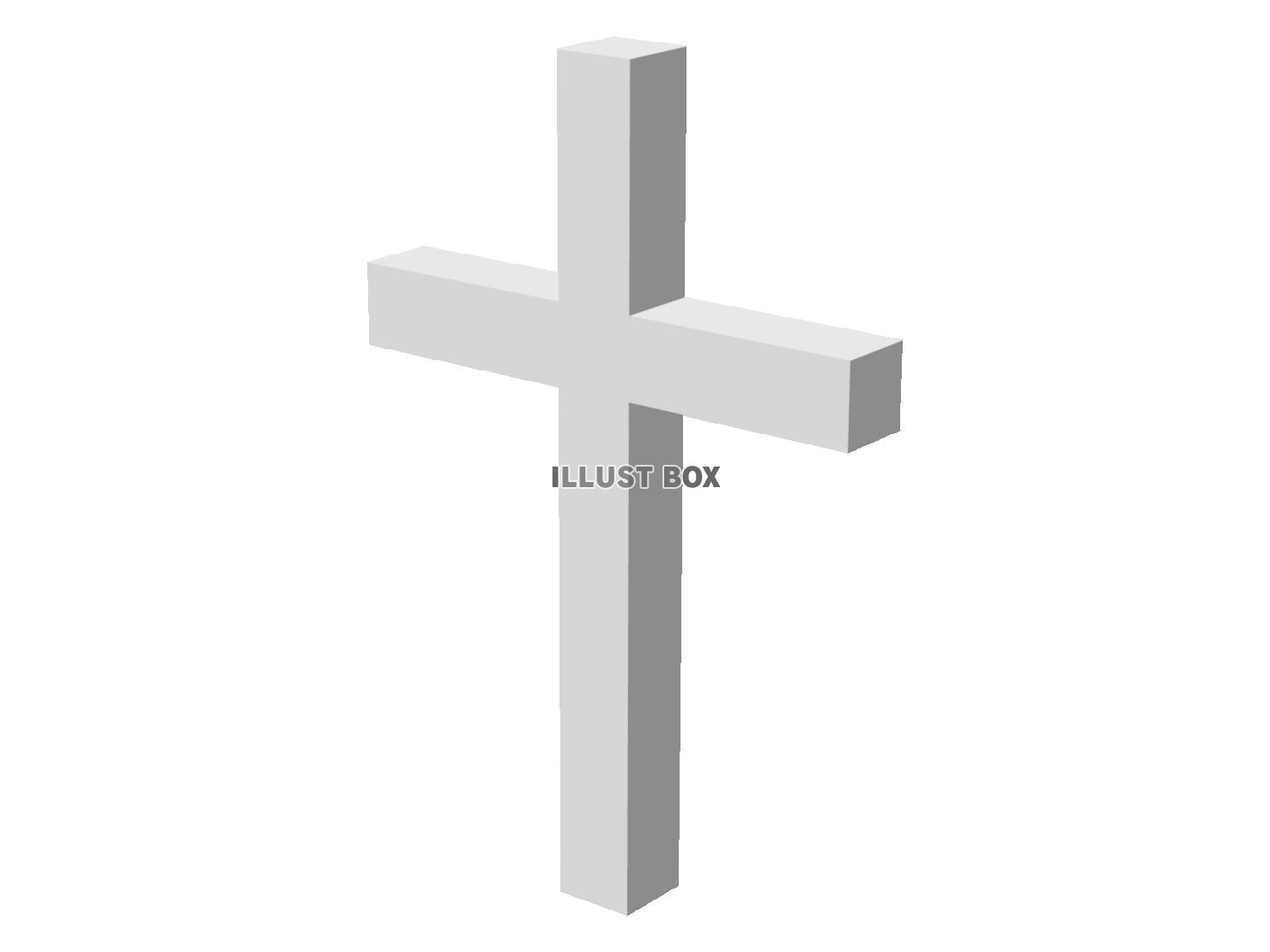 立体的（3D）な十字架マーク