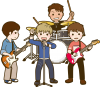 男性4人組のロックバンド