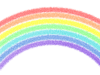 クレヨンタッチの虹