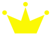 シンプルな王冠(png）